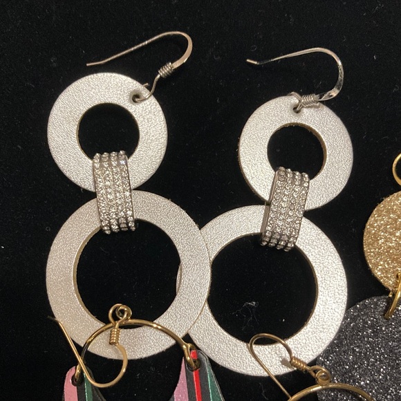 Leather Earrings Set - Picture 4 of 5